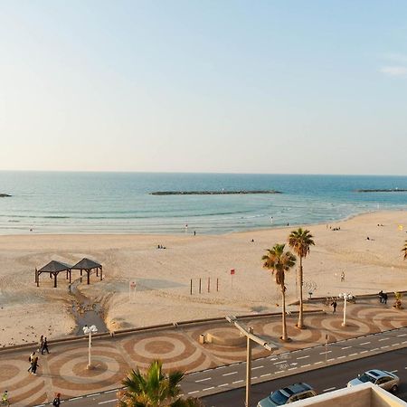 Chic 3Br Apt W Sauna & Parking On The Beach By Sea N' Rent Tel Aviv Eksteriør billede